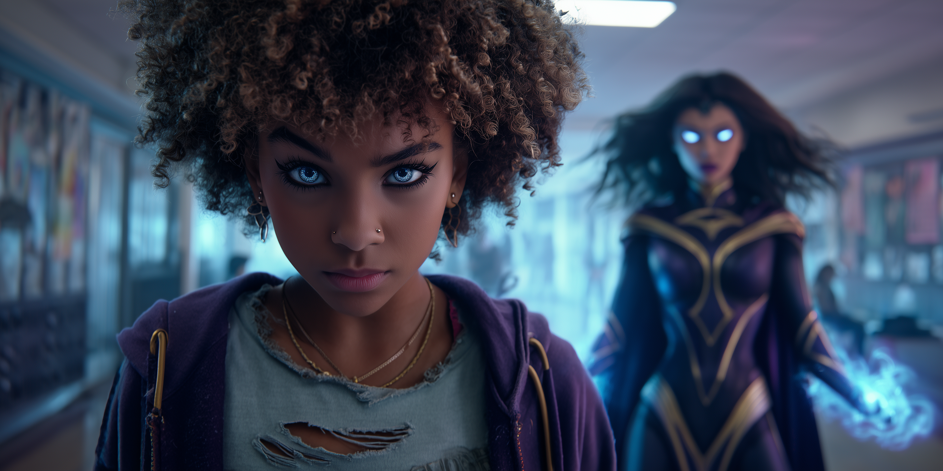 Black Iris concept image